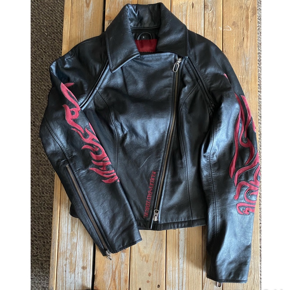 Harley-Davidson Leather jacket/halter